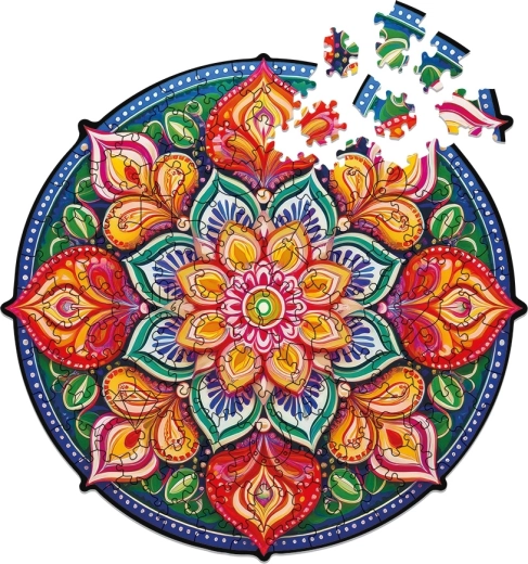 Mandală circulară cu diametrul de 24 cm