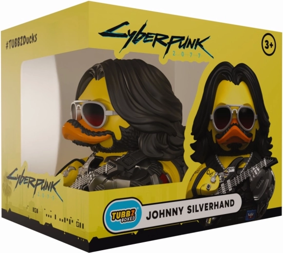 Rață Tubbz CYBERPUNK 2077 – Johnny Silverhand figură de colecție