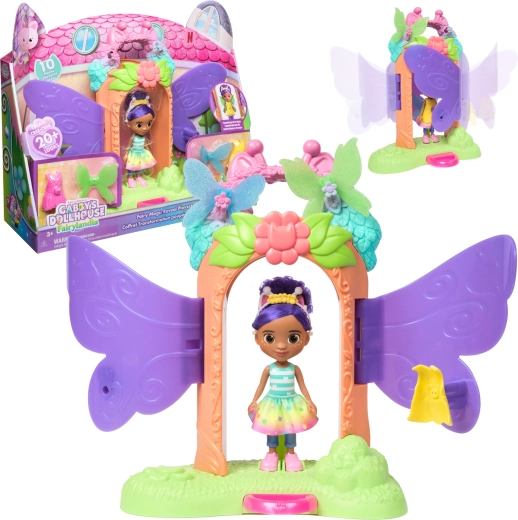 Gabby’s Dollhouse Transformare magică în zână Fairylandia cu păpușa Gabi