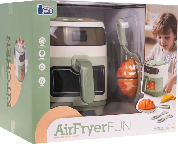 Friteuză cu aer interactivă pentru copii cu accesorii