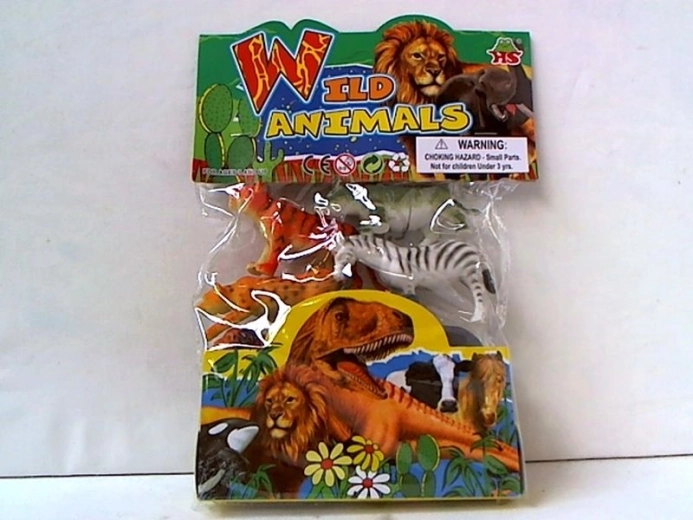 Set de figurine cu animale sălbatice, 6 buc., 12 cm