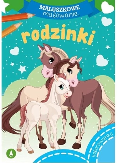 Colorat pentru cei mici – Familia