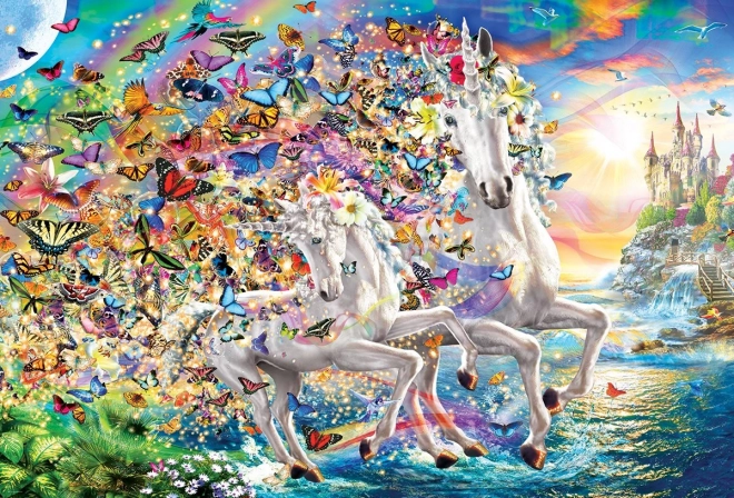 Puzzle cu unicorni 2000 piese EUROGRAPHICS