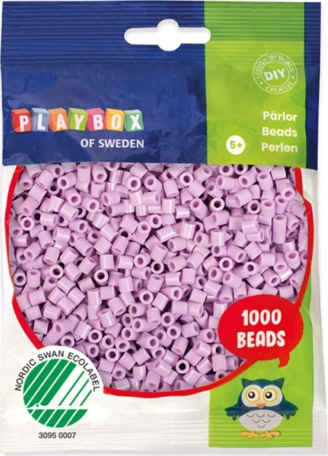 Mărgele de călcat pastel mov