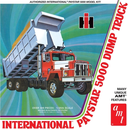 Model din plastic AMT International Paystar 5000 basculant 1:25