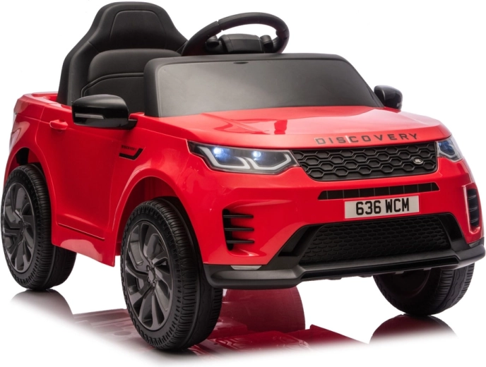 Mașinuță electrică pentru copii LAND ROVER Discovery, roșie