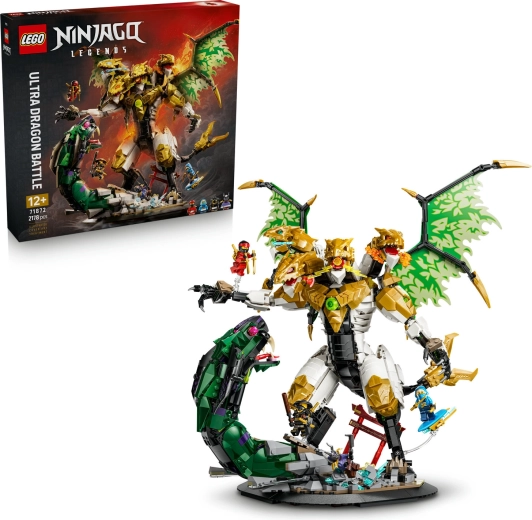 LEGO NINJAGO bătălia cu ultrasmocul