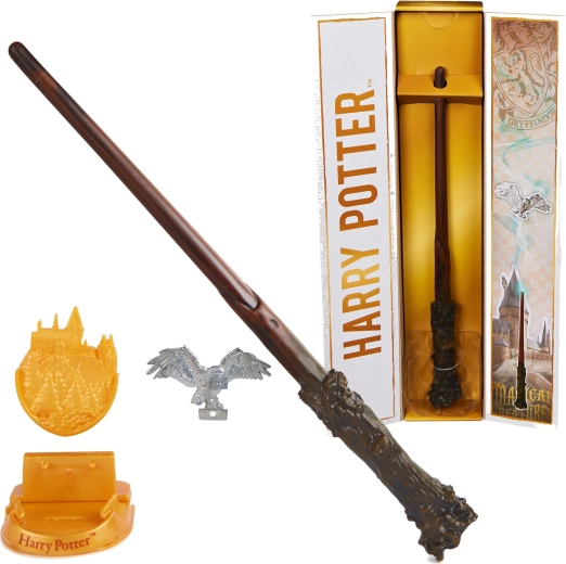 Bagheta magică HARRY POTTER cu suport Magical Creatures – replică de colecție