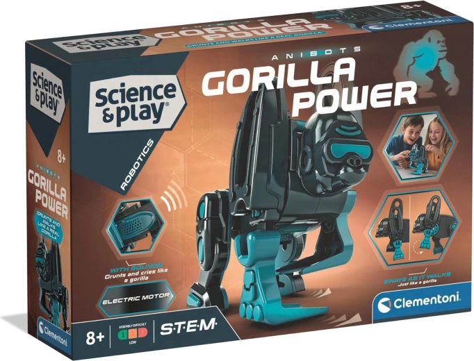 Clementoni Science & Play Robotics: gorilă robotică