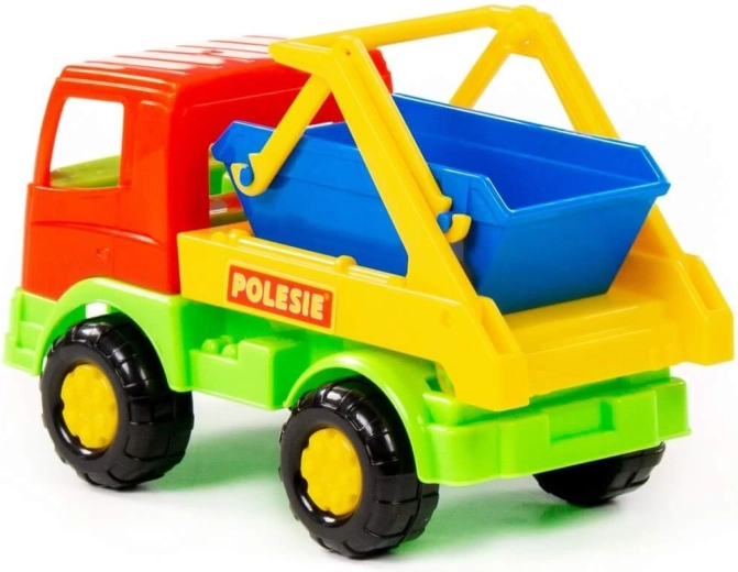 Braț mobil cu container