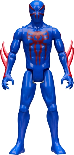 Design futurist albastru-roșu Spider-Man 2099