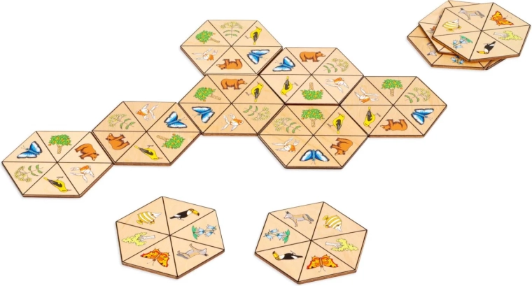 Toys for Life domino hexagonal – natură