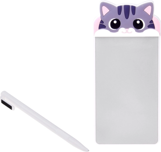 Design drăguț de pisică și stylus mereu la îndemână