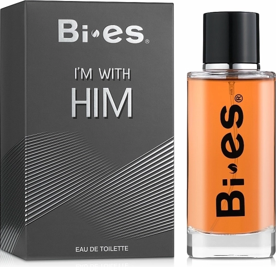 Apă de toaletă pentru bărbați BI-ES I’M WITH HIM 100 ml
