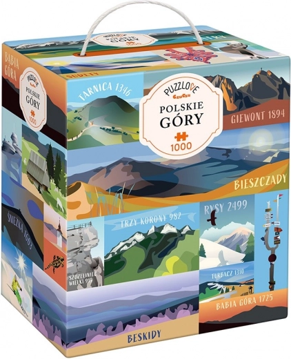 Puzzle Puzzlove Munții Polonezi 1000 piese