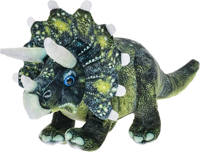 Triceratops de pluș 38 cm pentru copii de la 0 luni