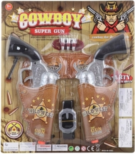 Set pistoale cowboy pentru copii