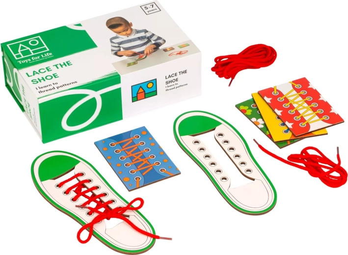 Toys for Life set de legat șireturile – pantofi de șnuruire