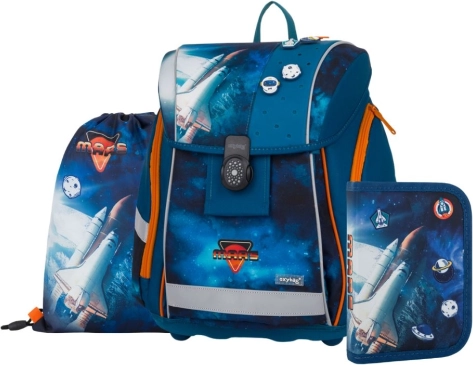 Set școlar OXYBAG 3 piese premium space