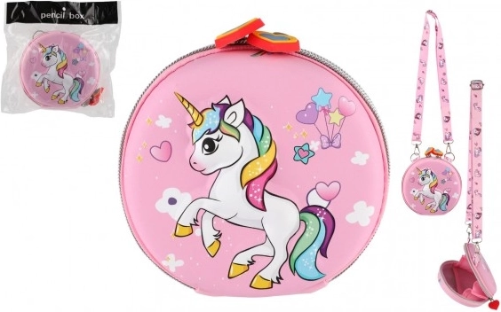 Geantă unicorn cu curea de umăr pentru copii