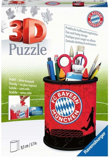 RAVENSBURGER puzzle 3D suport: FC Bayern München 54 piese