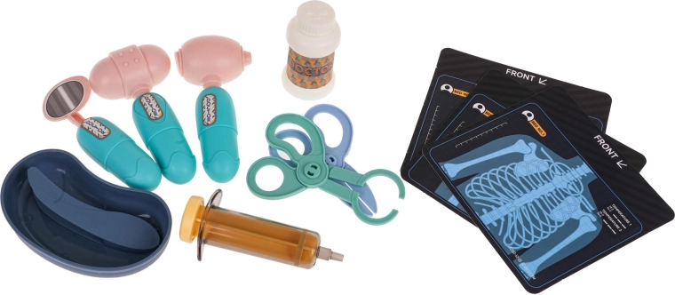 Accesorii bogate pentru jocul de-a doctorul