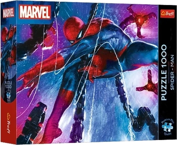 Puzzle Premium Plus Spider-Man: Rețeaua aventurilor 1000 de piese