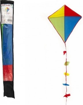 Zmeu z nylon colorat 70x60 cm