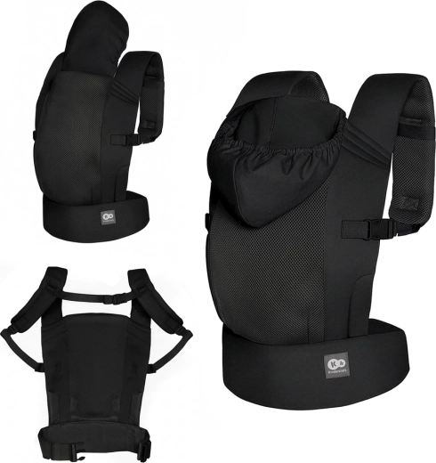 Marsupiu ergonomic Kinderkraft Carrybee negru