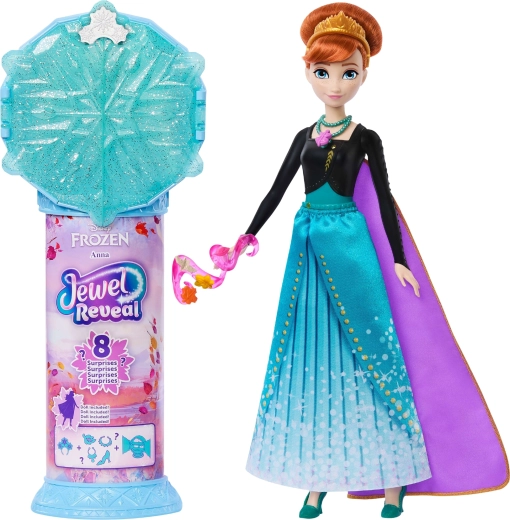 Păpușă Disney Regatul de gheață Jewel Reveal Anna cu accesorii