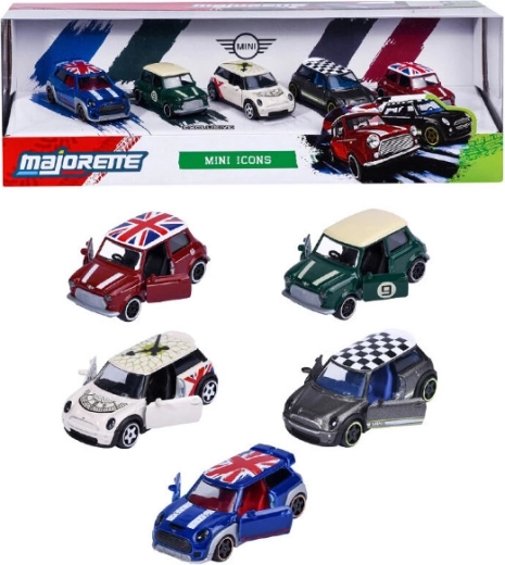 Majorette Mini modele de mașini - 5 bucăți