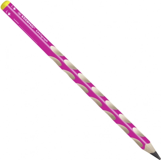 Stabilo EASYgraph creion pentru stângaci roz
