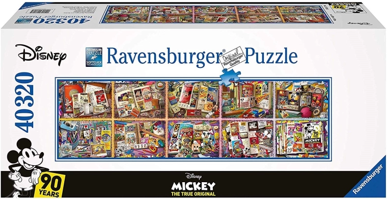 Puzzle RAVENSBURGER Mickey Mouse de-a lungul anilor 40320 piese