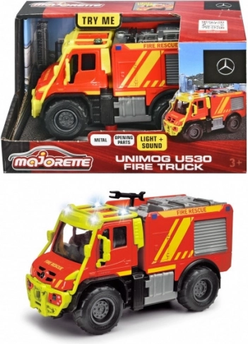 Gama largă de vehicule de pompieri Unimog U530, 13 cm