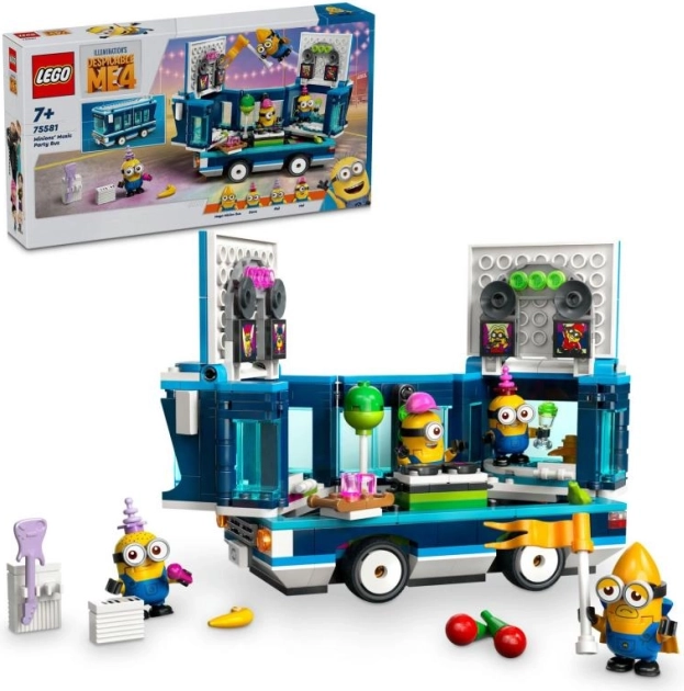 Set de construcție Minions - Autobuzul de petrecere al Minionilor