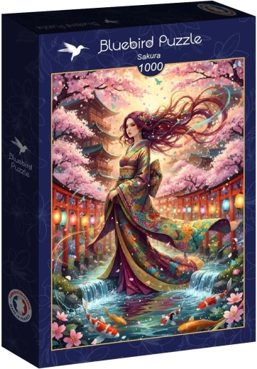 Puzzle Bluebird Sakura 1000 de piese