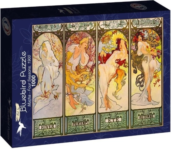 Puzzle Bluebird patru anotimpuri 1000 de piese