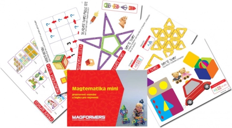 Magformers manualul Magtematika (în cehă)