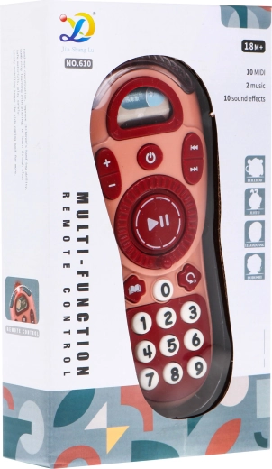 Telecomandă TV interactivă pentru copii – Roz