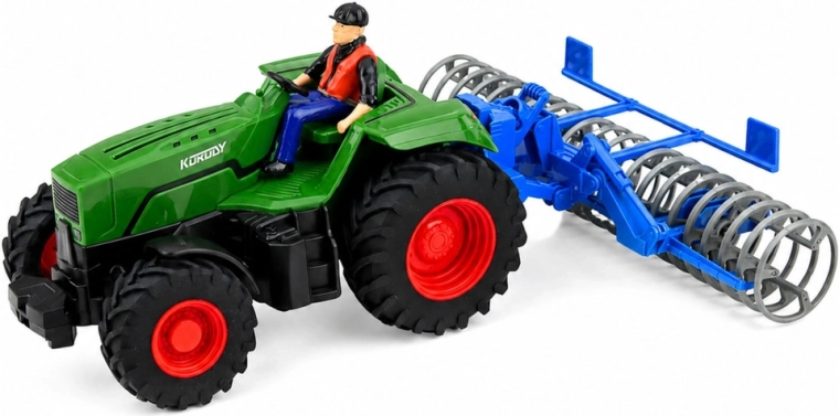Set realist tractor + cilindru de câmp