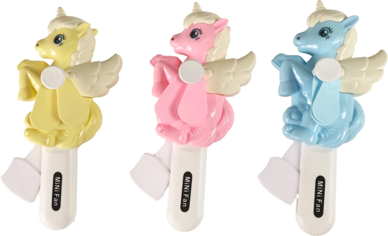 Ventilator de mână cu unicorn