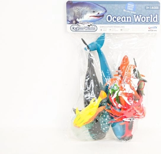 Set de figurine pentru copii cu animale marine