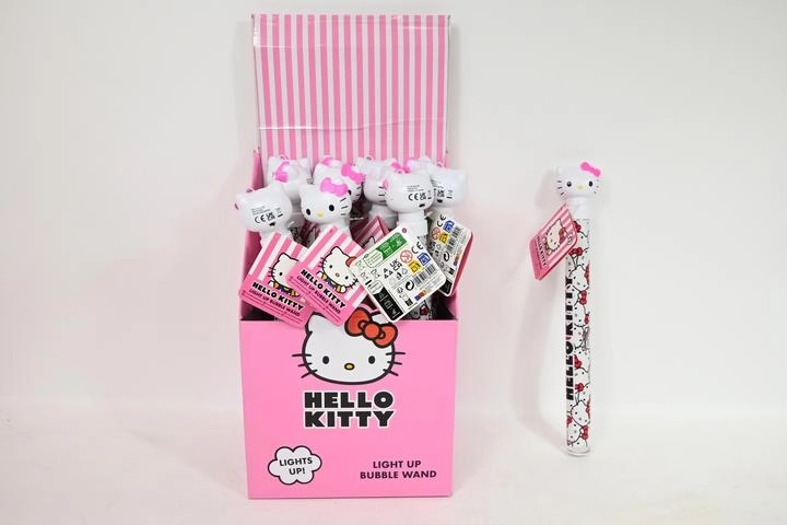 Baghetă luminoasă pentru baloane de săpun Hello Kitty