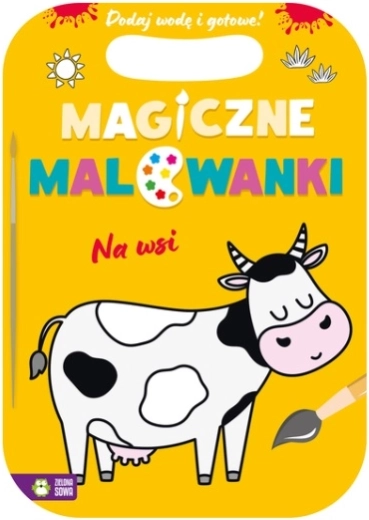 Pictură magică cu apă – La fermă