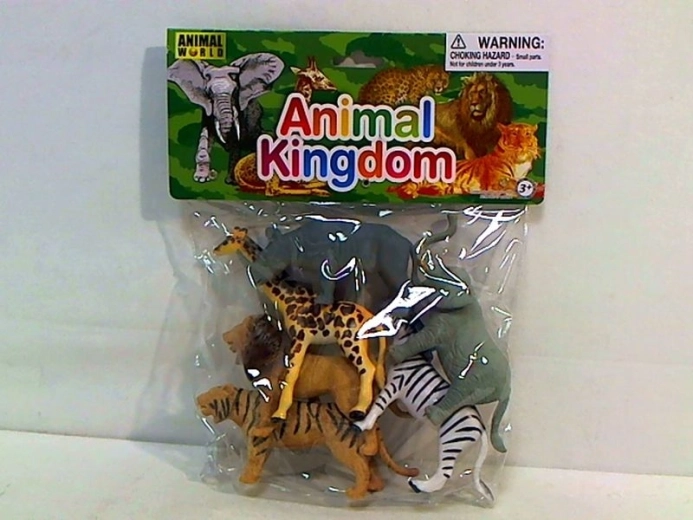 Set de figurine cu animale sălbatice 10 cm (6 buc.)