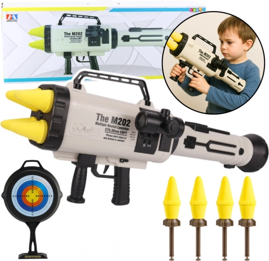 Lansator de rachete mare cu proiectile din spumă 68 cm