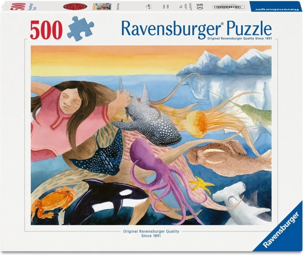 Puzzle Ravensburger Matka moře 500 de piese