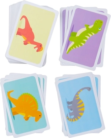 joc de cărți BIGJIGS TOYS Snap! dinozauri