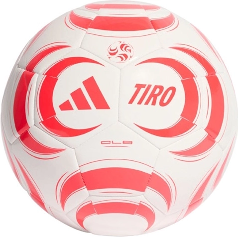 Minge de fotbal Adidas Tiro Club alb/roșu