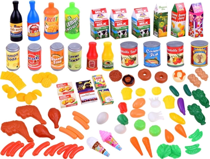 Selecție bogată de alimente